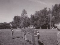 Reviewing the Battalion